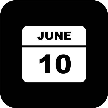 Takvim simgesi tasarımı, vektör illüstrasyonu