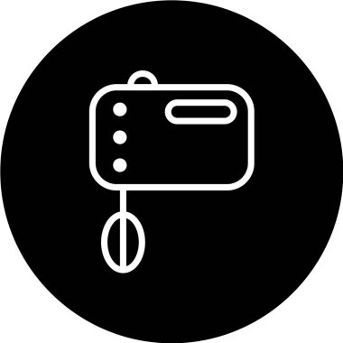 Karıştırıcının vektör illüstrasyonu 