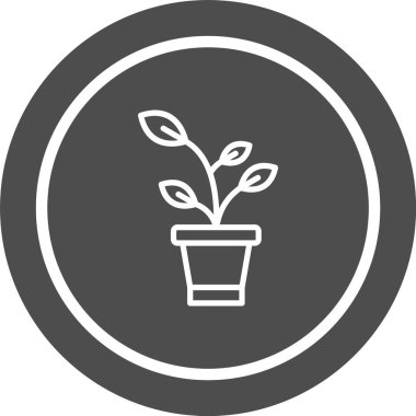 Filiz Simgesi Moda Biçiminde İzole Arkaplan