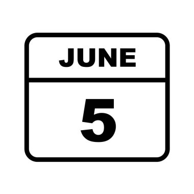 Takvim simgesi tasarımı, vektör illüstrasyonu