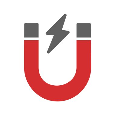 mıknatıs simgesi vektör çizimi