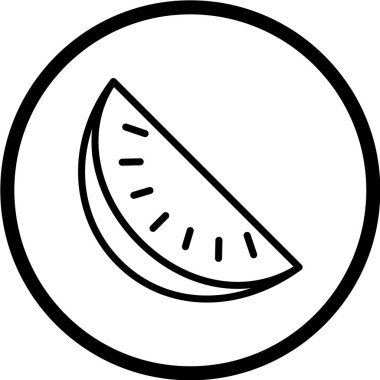 Gıda Web ikonu vektör illüstrasyonu