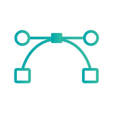 Multimedya düz simgesi beyaz arkaplanda izole edildi