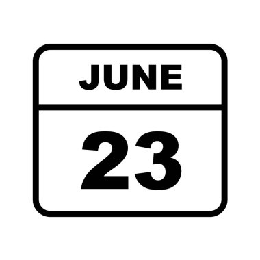 Takvim simgesi tasarımı, vektör illüstrasyonu