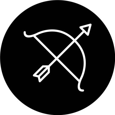 Bir çatal ve bıçak ikonunun vektör çizimi