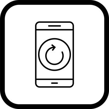  Mobil Uygulama Simgesini İzole Edilmiş Arkaplanda Sıfırla