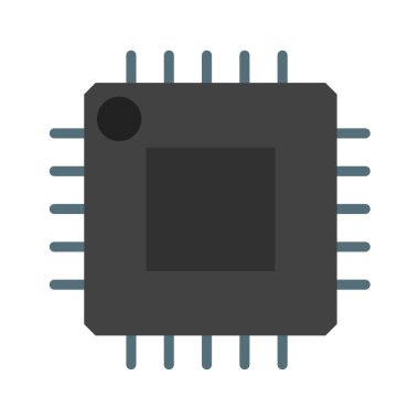 devre kartı simgesi vektör illüstrasyonu