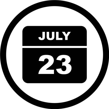 Takvim simgesi tasarımı, vektör illüstrasyonu