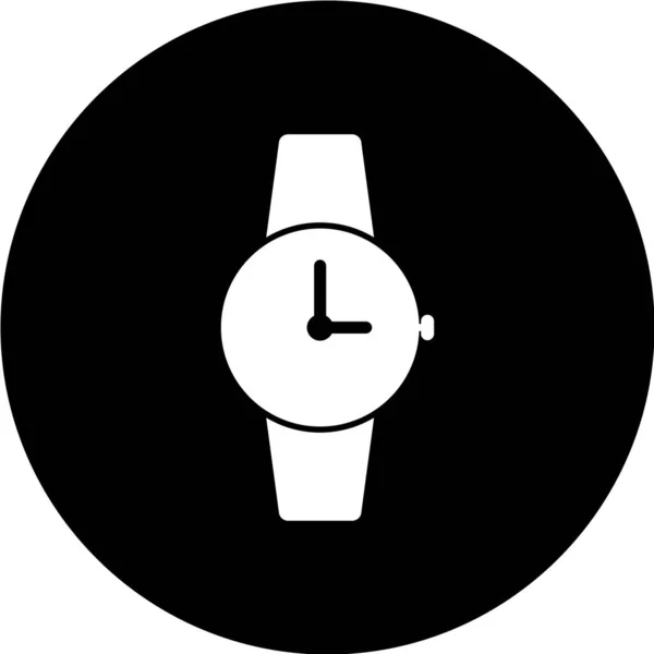 Icono Del Reloj Ilustración Vectorial — Archivo Imágenes Vectoriales