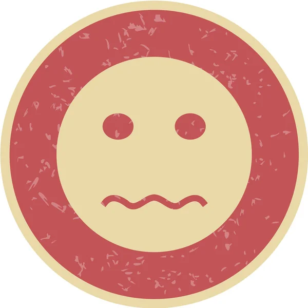 Emoji Icon Trendy Style Isolated Background — Stock Vector