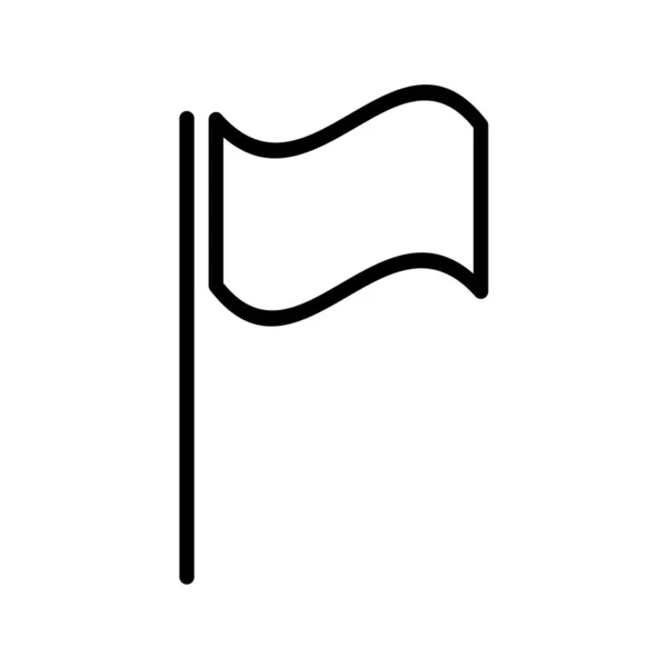 Flaggensymbol Vektor Illustration — Stockvektor