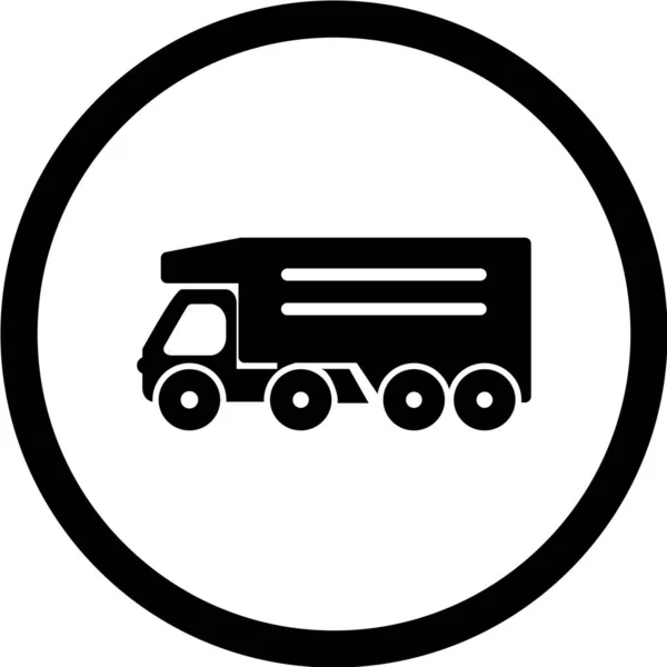 Ícone Transporte Ilustração Vetorial — Vetor de Stock