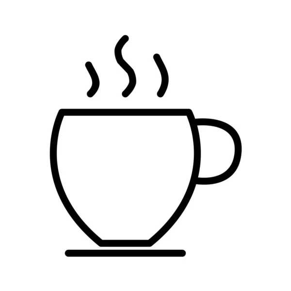 Café Bebida Ilustración Vectorial — Vector de stock