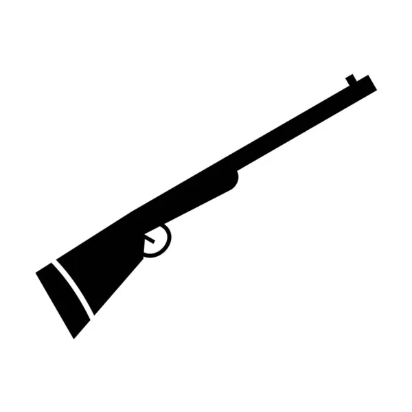 Arme Armée Icône Pistolet Illustration Vectorielle — Image vectorielle