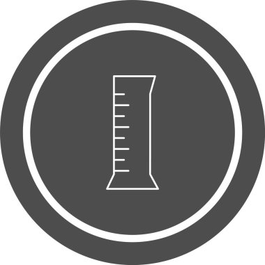 Moda Biçimli Silindir Simgesi İzole Arkaplan      