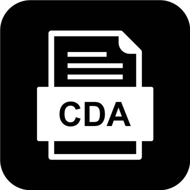 dosya biçimi simgesi, vektör illüstrasyonu