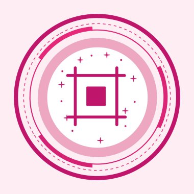 Düzen Simgesi Moda Biçimi Ayrıştırılmış Arka Gruplandırma