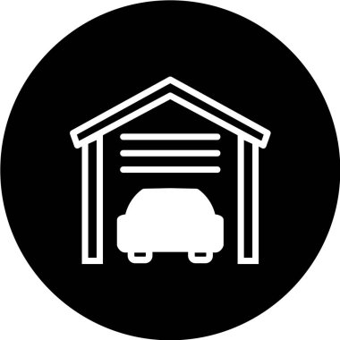 Ev simgesinin vektör illüstrasyonu