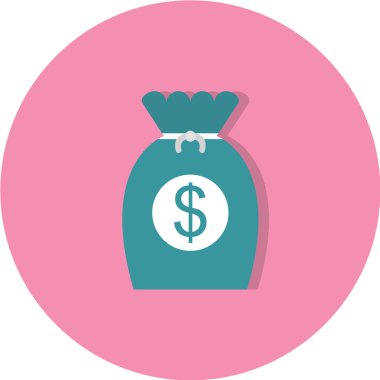 Dolar simgesi, vektör iilüstrasyonu