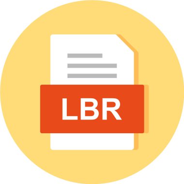 dosya biçimi vektör simgesi  