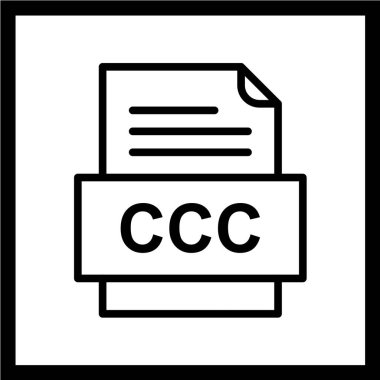 dosya biçimi simgesi, vektör illüstrasyonu