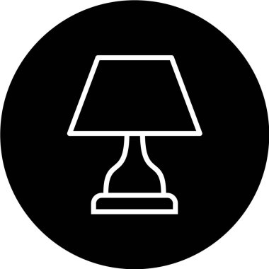 lamba vektör illüstrasyonu, basit simge