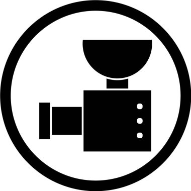 Karıştırıcı vektör illüstrasyonu, basit simge