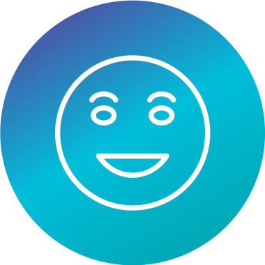 Moda Biçimli Emoji Simgesi İzole Arkaplan 