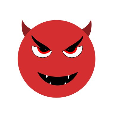 Moda Biçimli Emoji Simgesi İzole Arkaplan 