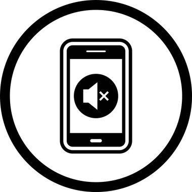 Mobil Mobil Uygulama Simgesi Moda Biçimli İzole Arkaplan