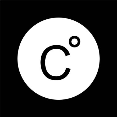 Yin Yang sembolü, vektör illüstrasyonu