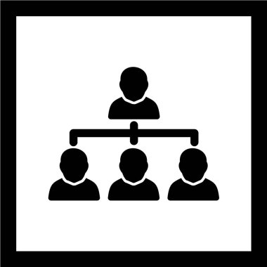 insanlar simge vektör illüstrasyonu