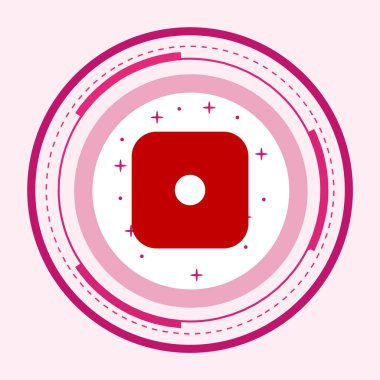 Zar Bir Simgesi Moda Biçimi Ayrı Arka Gruplandırılmış