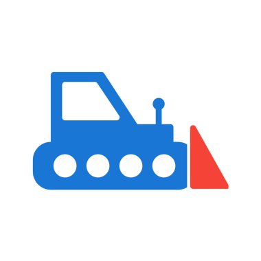 Bir tren simgesinin vektör illüstrasyonu