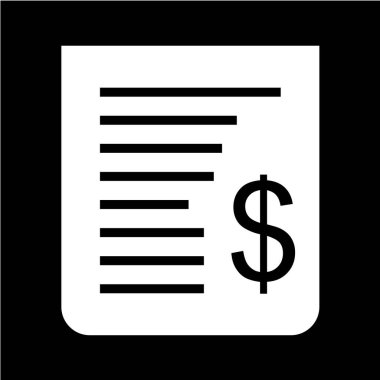 Dolar simgesi vektör illüstrasyonu