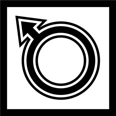 Evin logosu için vektör çizimi