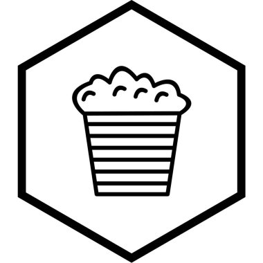 Gıda Web ikonu vektör illüstrasyonu 