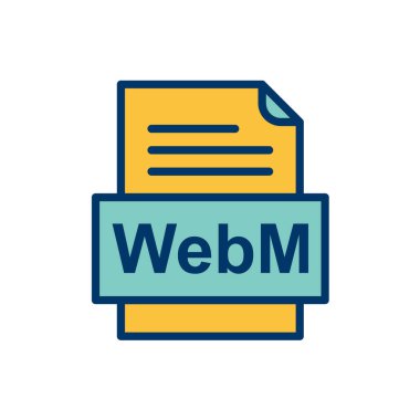 tipik dosya biçimi vektör illüstrasyonu 