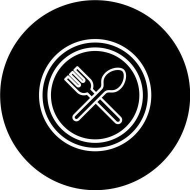 Yol simgesi, vektör illüstrasyonu