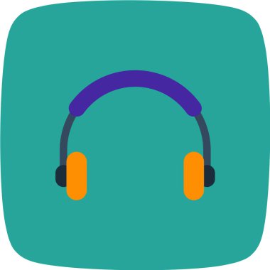 Modern müzik simgesinin vektör illüstrasyonu