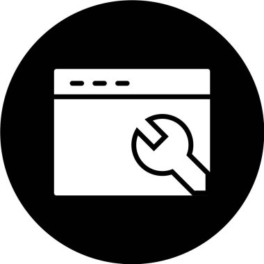 seo modern simgesinin vektör illüstrasyonu