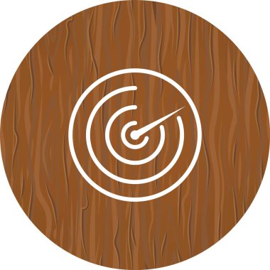 Radar Simgesi Moda Biçimli Ayrı Arka Gruplandırılmış