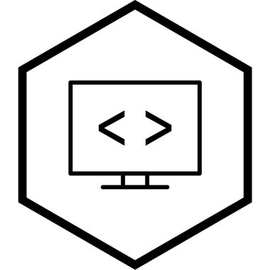 bilgisayar simgesi vektör illüstrasyonu