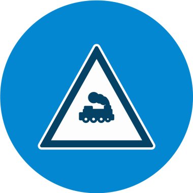 Yol simgesi, vektör illüstrasyonu