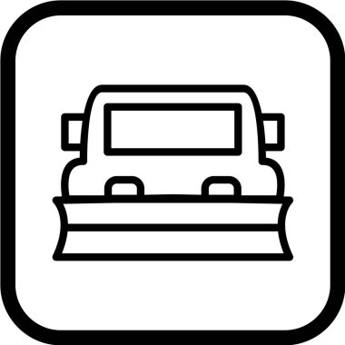 araba simgesi vektör illüstrasyonu