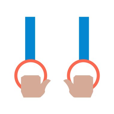 Beyaz arkaplanda izole edilmiş spor simgeleri