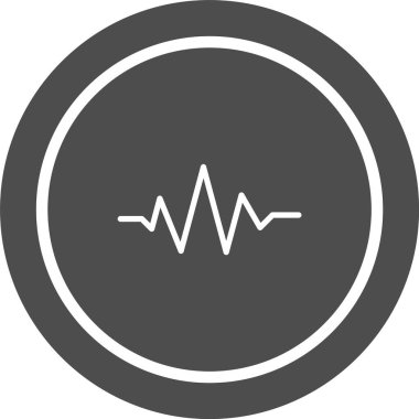 Ses Simgeyi Moda Biçiminde Yalıtılmış Arkaplanda Yendi