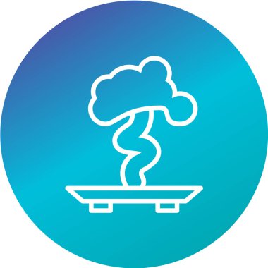 bitki ağ ikonu vektör illüstrasyonu 