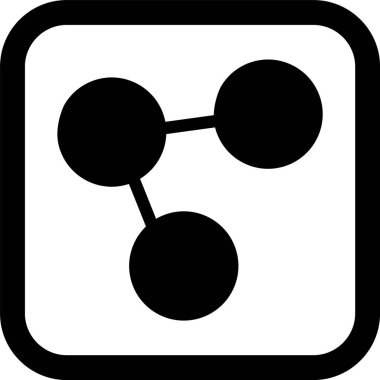 Simgeyi Moda Biçiminde Paylaş İzole Arkaplan