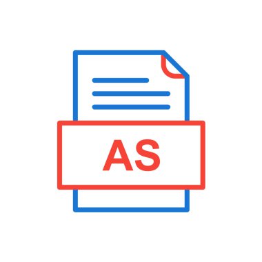 dosya biçimi simgesi, vektör illüstrasyonu